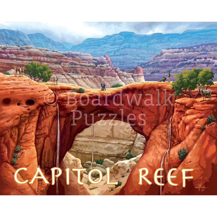 Capitol Reef National Park 500 Piece Jigsaw Puzzle Boardwalk - for just $21.99! 