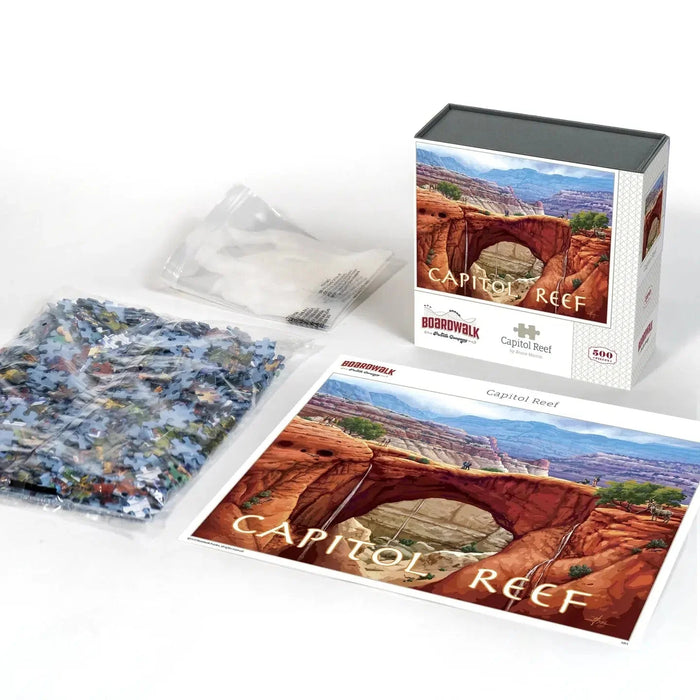 Capitol Reef National Park 500 Piece Jigsaw Puzzle Boardwalk - for just $21.99! 