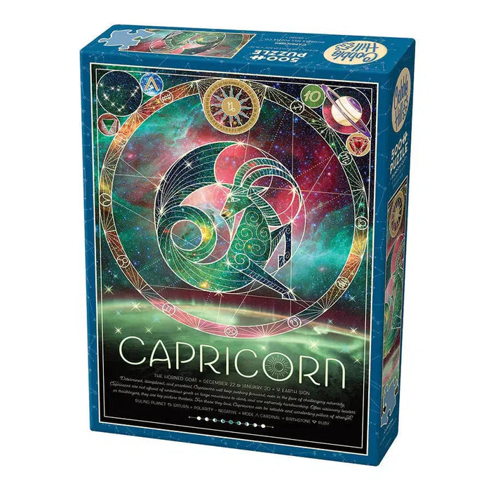 Capricorn 500 Piece Jigsaw Puzzle Cobble Hill - for just $17.99! 