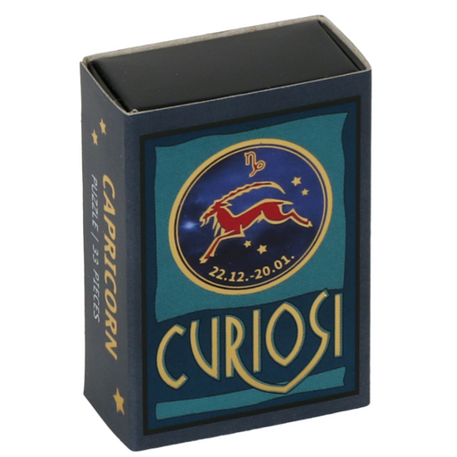 Capricorn Zodiac 33 Piece Mini Matchbox Jigsaw Puzzle Curiosi - for just $5.99! 