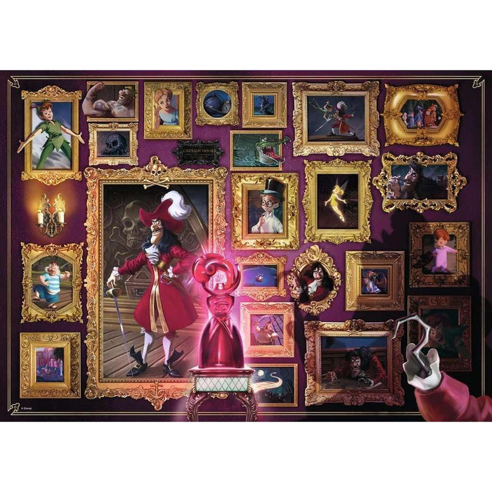 Captain Hook "Disney Villainous" 1000 Piece Jigsaw Puzzle Ravensburger - for just $29.99! 