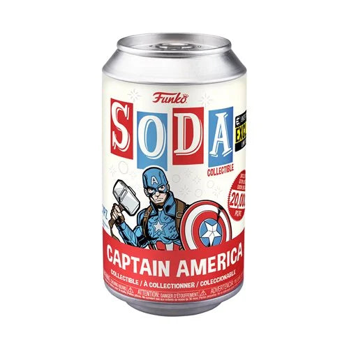 Avengers: Endgame Captain America Vinyl Funko Soda Figure - Entertainment Earth Exclusive - for just $7.49! 