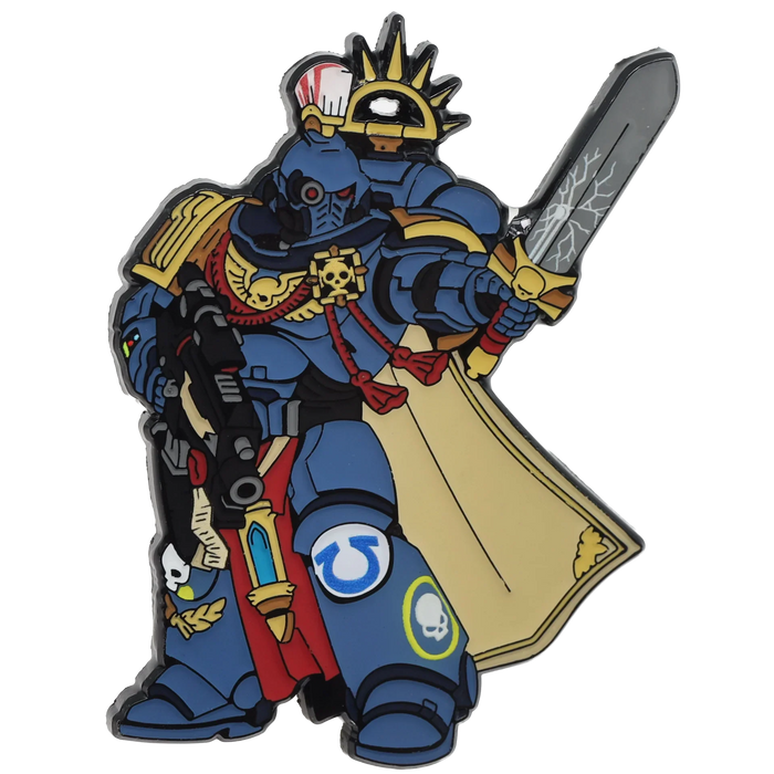 Foam Brain Mystery Loot: 40K Enamel Pins - Ultramarines vs Tyranids - for just $11.99! 