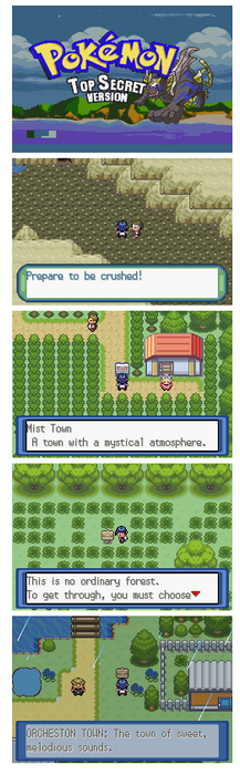 Pokemon Top Secret GBA ROM Hack Video Game Custom Gameboy Advance - for just $18.49! 