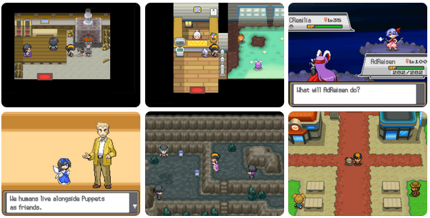 Pokemon Touhoumon HeartGold Nintendo DS Custom ROM Hack Video Game - for just $23.99! 