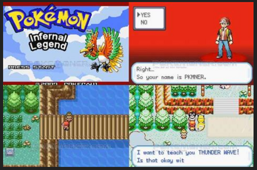 Pokemon Infernal Legends GBA ROM Hack Video Game Gameboy Advance - for just $18.49! 