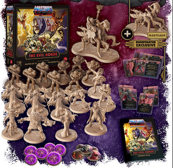 Masters of the Universe: the Evil Horde + Mantisaur - for just $49.99! 