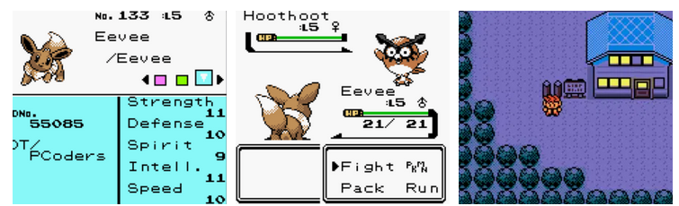 Pokemon Dark Energy GBC ROM Hack Video Game Custom Gameboy Color - for just $16.99! 