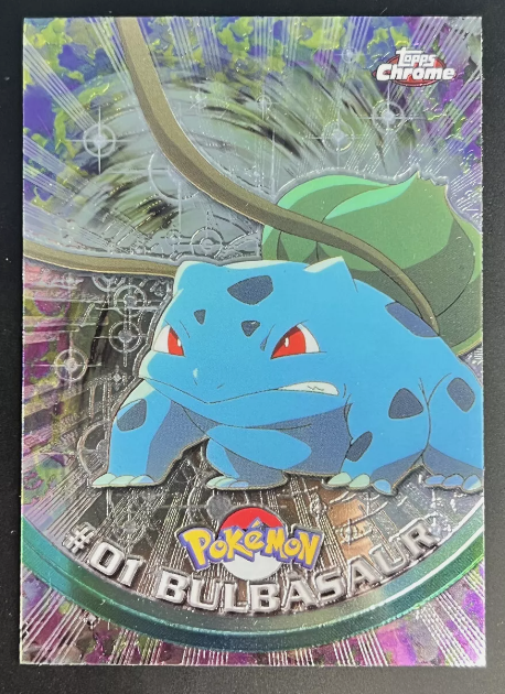 Bulbasaur Foil (01) [Topps Pokemon Chrome Series 1] - for just $0.75! 