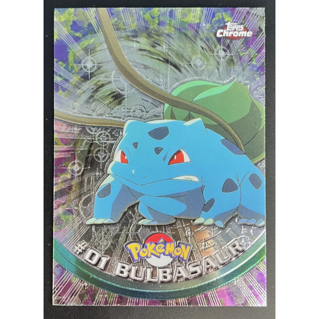 Bulbasaur Foil (01) [Topps Pokemon Chrome Series 1] - Just $0.75! Shop now at Retro Gaming of Denver