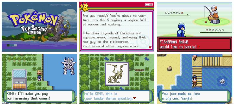 Pokemon Top Secret GBA ROM Hack Video Game Custom Gameboy Advance - for just $18.49! 