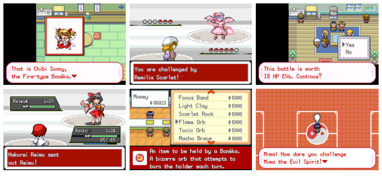 Pokemon Touhou Another World GBA ROM Hack Video Game Gameboy Advance - for just $18.49! 