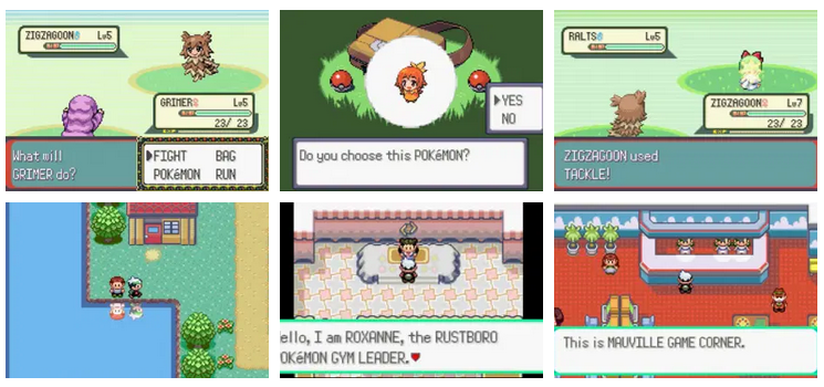 Pokemon Moemon Emerald GBA ROM Hack Video Game Custom Gameboy Advance - for just $18.49! 