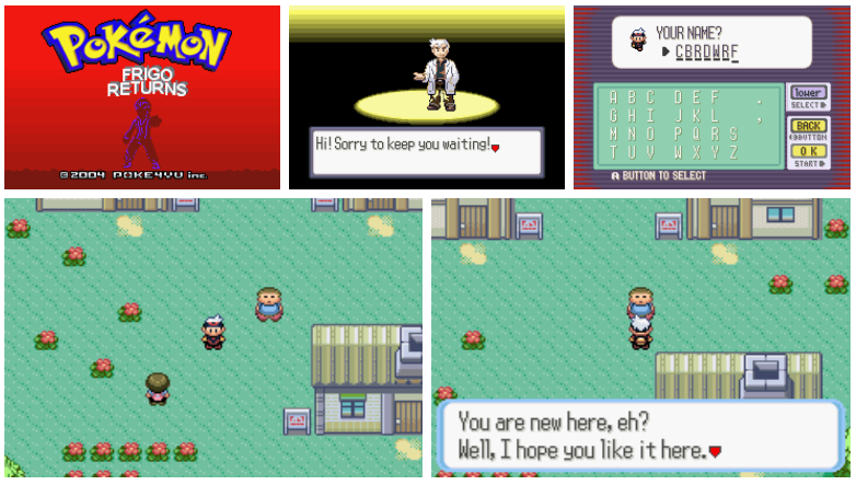 Pokemon Frigo Returns GBA ROM Hack Video Game Custom Gameboy Advance - for just $18.49! 