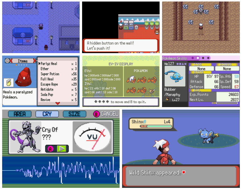 Pokemon Blazing Emerald GBA ROM Hack Video Game Custom Gameboy Advance - for just $18.49! 