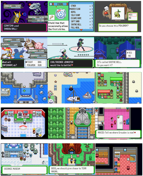 Pokemon Flora Sky GBA ROM Hack Video Game Custom Gameboy Advance - for just $18.49! 