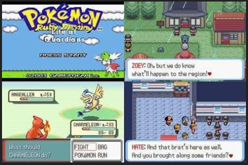Pokemon Ruby Destiny Life of Guardians GBA ROM Hack Game Boy Advance - for just $18.49! 