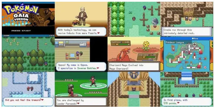 Pokemon Gaia GBA ROM Hack Video Game Custom Gameboy Advance - for just $18.49! 