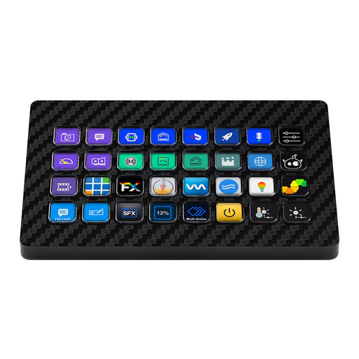 Elgato Stream Deck XL Carbon Series Skins - for just $16! 