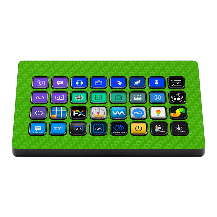 Elgato Stream Deck XL Carbon Series Skins - for just $16! 