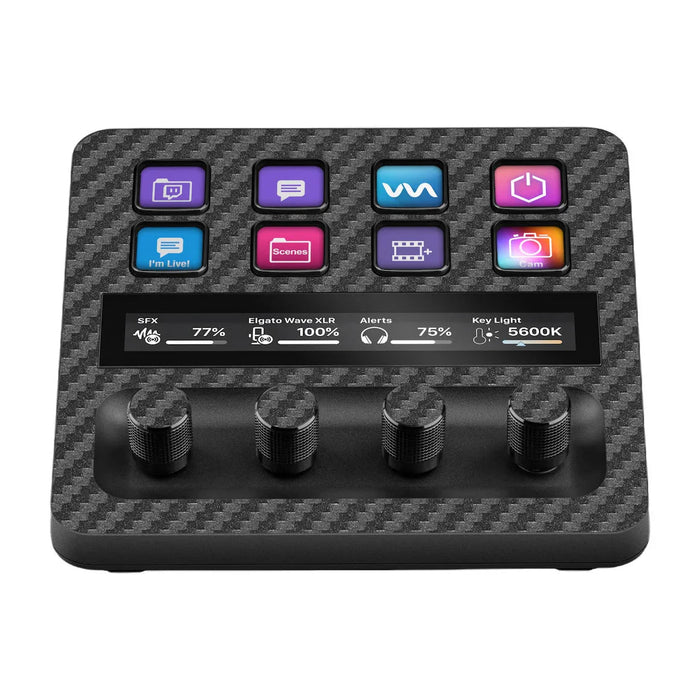 Elgato Stream Deck + Carbon Series Skins - for just $16! 