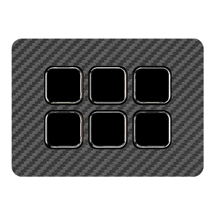 Elgato Stream Deck Mini Carbon Series Skins - for just $16.95! 