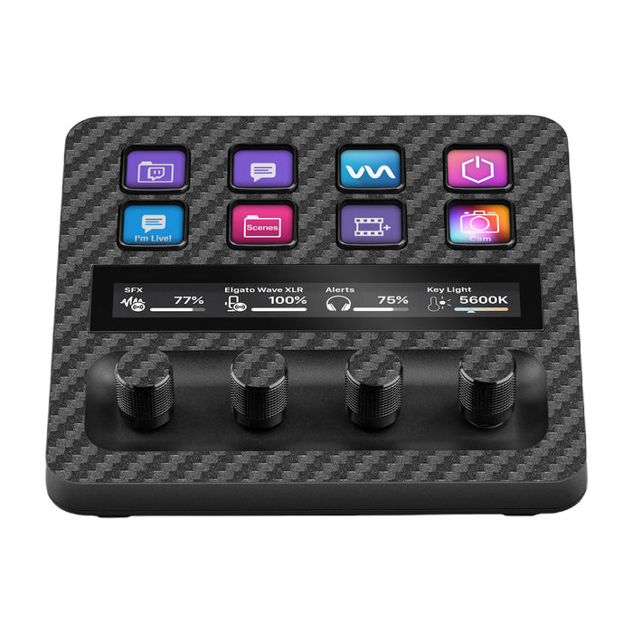 Elgato Stream Deck + Carbon Series Skins - for just $16! 