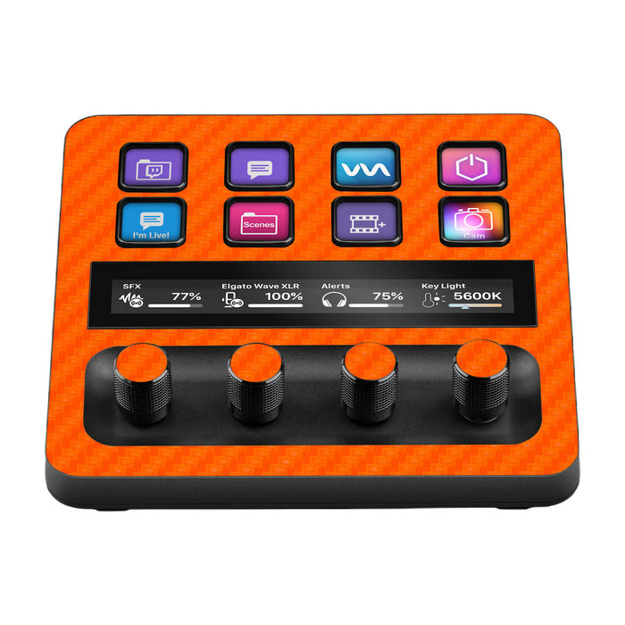 Elgato Stream Deck + Carbon Series Skins - for just $16! 