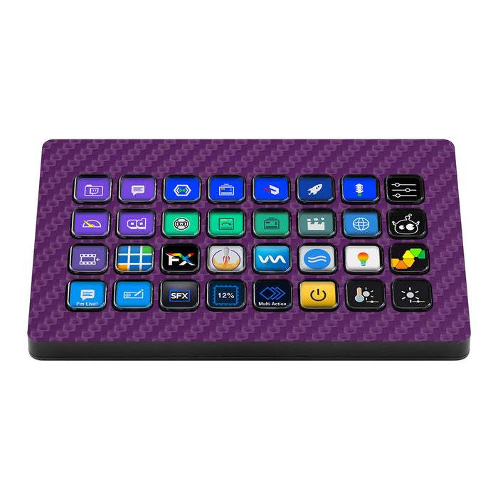 Elgato Stream Deck XL Carbon Series Skins - for just $16! 