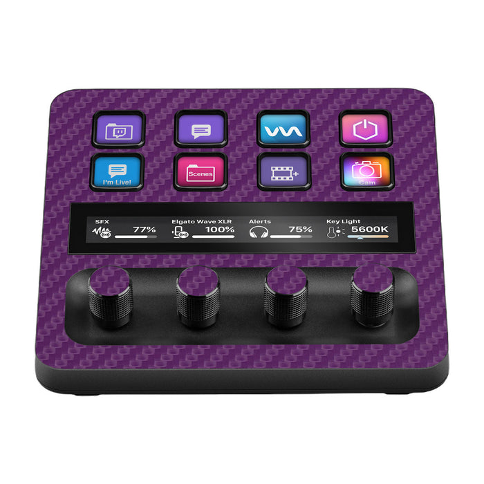 Elgato Stream Deck + Carbon Series Skins - for just $16! 