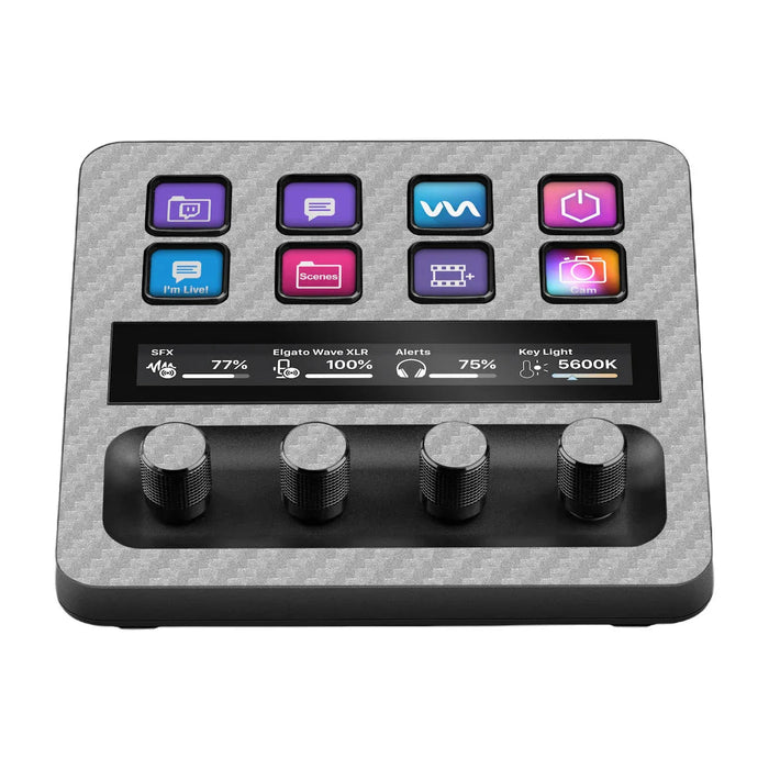 Elgato Stream Deck + Carbon Series Skins - for just $16! 