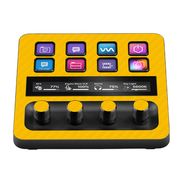 Elgato Stream Deck + Carbon Series Skins - for just $16! 