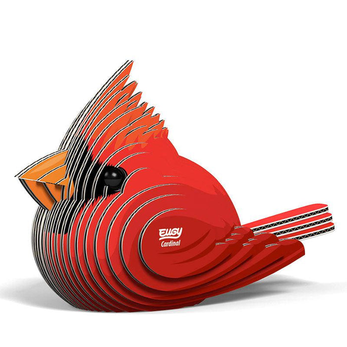 Cardinal 3D Cardboard Model Kit Eugy - for just $11.99! 