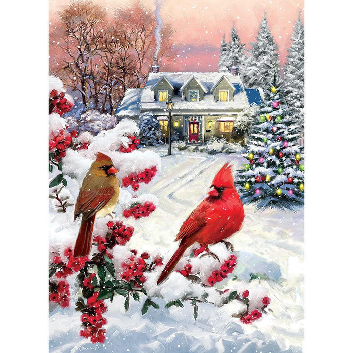 Cardinal Pair 1000 Piece Jigsaw Puzzle Eurographics - for just $21.99! 