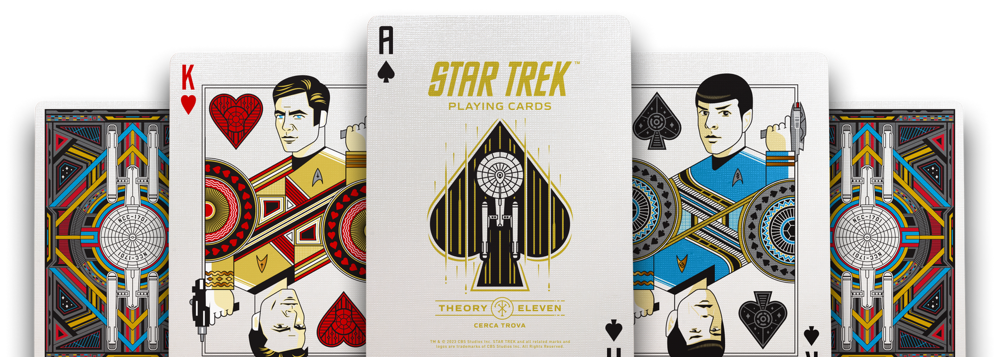 Star Trek Playing Cards by theory11 - for just $14.99! 