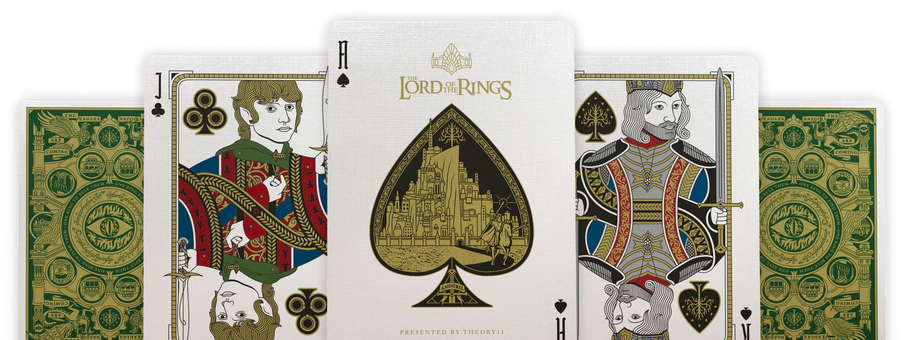 Lord Of The Rings Playing Cards by theory11 - for just $14.99! 