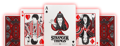 Stranger Things Playing Cards by theory11 - for just $14.99! 