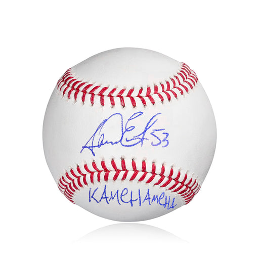 Carlos Estevez Philadelphia Phillies Autographed Baseball with Kamehameha Inscription - for just $39! 