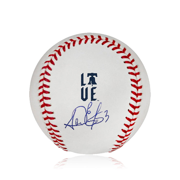 Carlos Estevez Philadelphia Phillies Autographed 2024 City Connect Baseball - for just $89.99! 