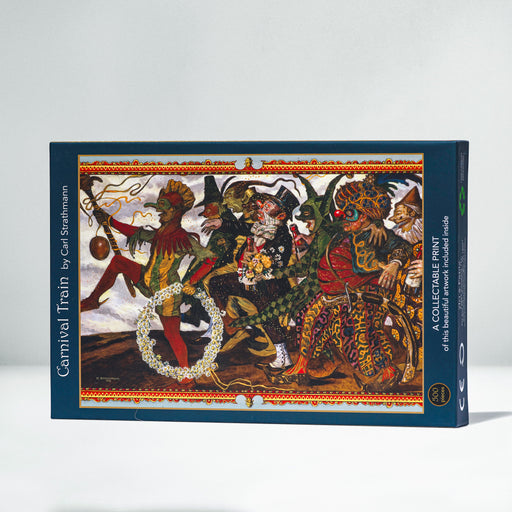 Carnival Train 500 Piece Premium Jigsaw Puzzle Art & Fable - for just $27.99! 
