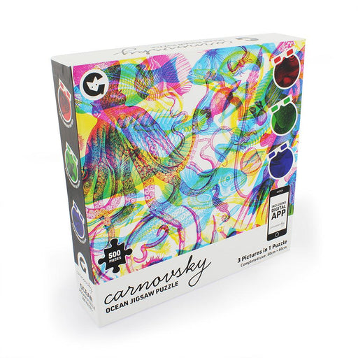 Carnovsky Ocean 500 Piece Jigsaw Puzzle Ginger Fox - for just $19.99! 