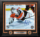 Carter Hart Philadelphia Flyers Diving Save vs. Canucks Autographed Framed Hockey Photo - for just $39! 