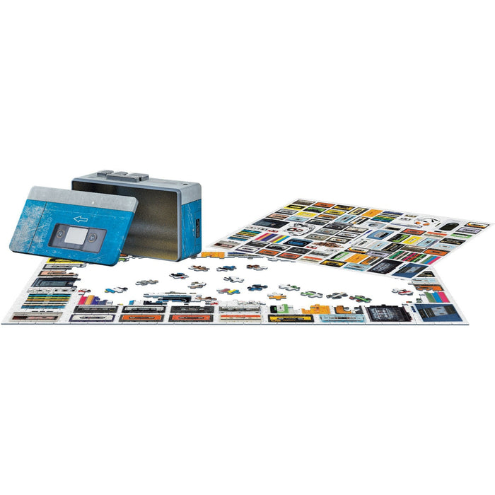 Cassette Player 550 Piece Jigsaw Puzzle in Tin Eurographics - for just $23.99! 