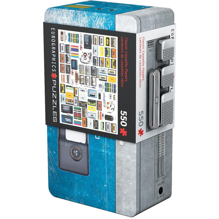 Cassette Player 550 Piece Jigsaw Puzzle in Tin Eurographics - for just $23.99! 