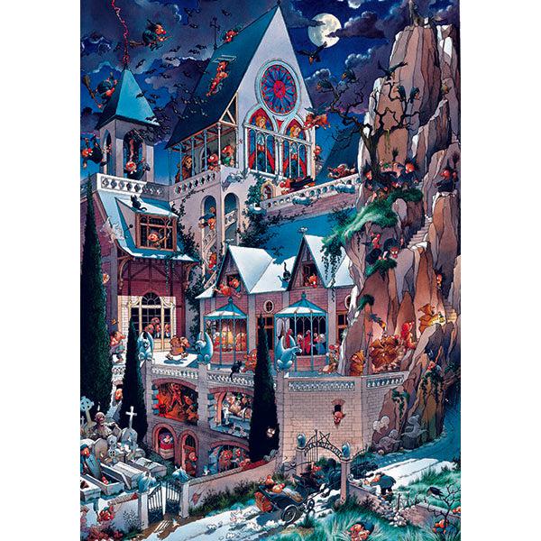 Castle of Horror 2000 Piece Jigsaw Puzzle Heye - for just $49.99! 