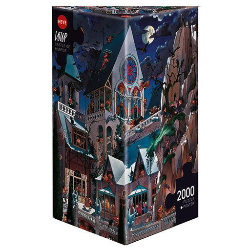 Castle of Horror 2000 Piece Jigsaw Puzzle Heye - for just $49.99! 
