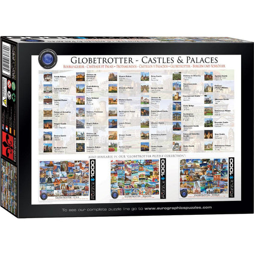 Castles & Palaces Globetrotter 1000 Piece Jigsaw Puzzle Eurographics - for just $19.99! 