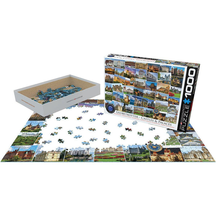 Castles & Palaces Globetrotter 1000 Piece Jigsaw Puzzle Eurographics - for just $19.99! 