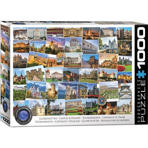Castles & Palaces Globetrotter 1000 Piece Jigsaw Puzzle Eurographics - for just $19.99! 