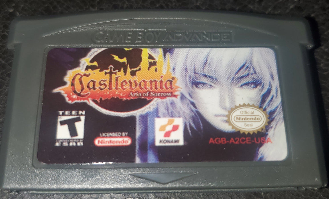 Castlevania Aria of Sorrow GBA Video Game Cartridge Nintendo Game Boy Advance - for just $12! 